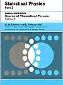 Statistical Physics, Part 2, Vol. 9