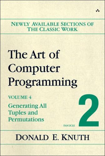 Art of Computer Programming, Vol 4, Fascicle 2: Generating All Tuples and Permutations