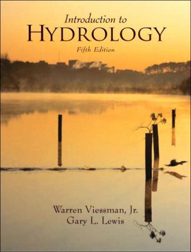 Introduction to Hydrology, 5/Ed