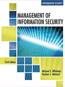 Management of Information Security